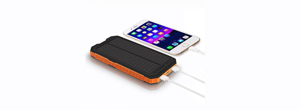 chargeur solaire smartphone