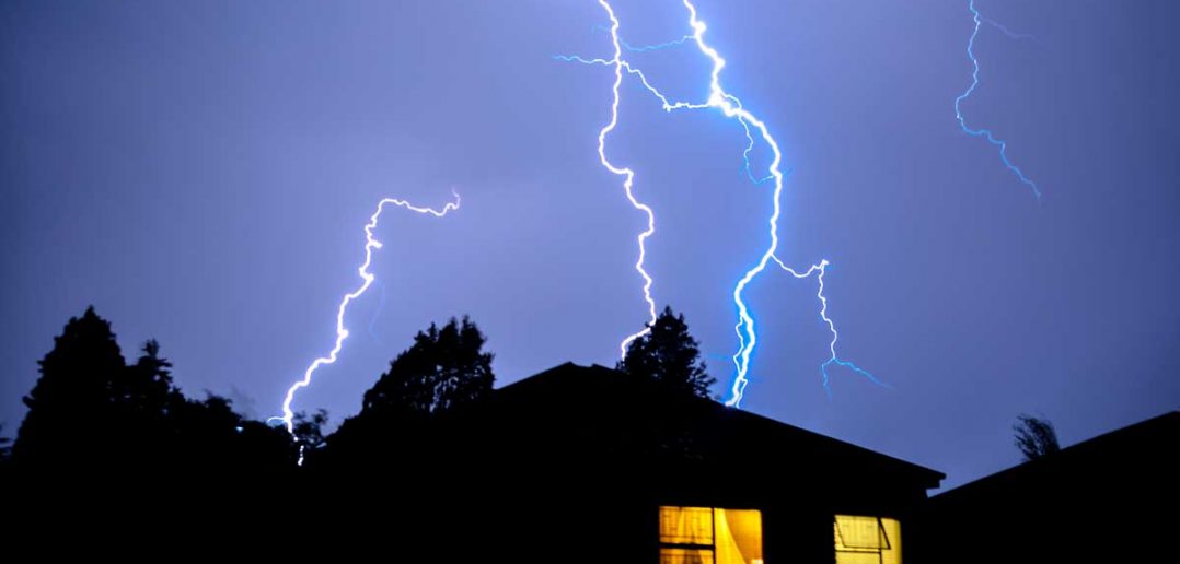 coupures d'électricité pendant les orages